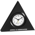 Triangle Alarm Clock with Swivel Head-BLACK